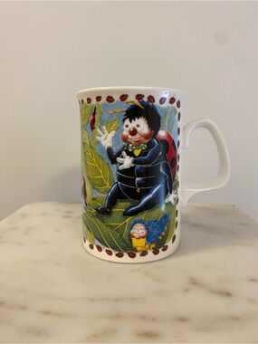 Duchess Fun Iadybug Bone China Mugs, Made in England,
